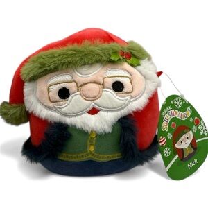 Squishmallow Nick Old World Santa 5”